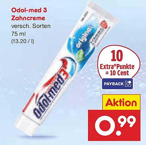 Odol-med 3 Zahnpasta - 75 ml