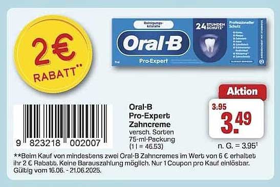Oral-B Pro-Expert Zahncreme 75 ml