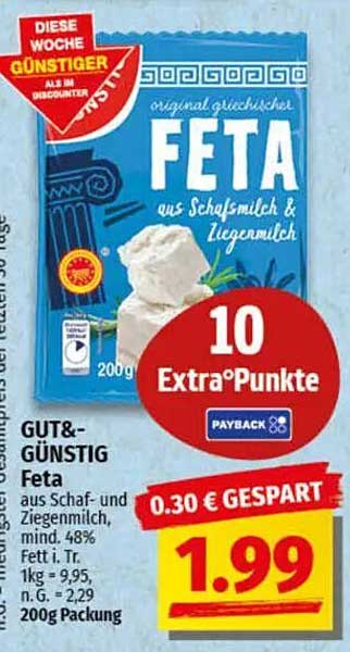 original griechischer Feta aus Schaf- und Ziegenmilch