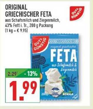 ORIGINAL GRIECHISCHER FETA aus Schafsmilch und Ziegenmilch
