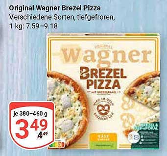 Original Wagner Brezel Pizza - Verschiedene Sorten, tiefgefroren