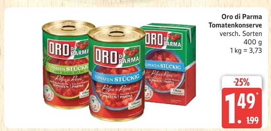 Oro di Parma Tomatenkonserve 400 g