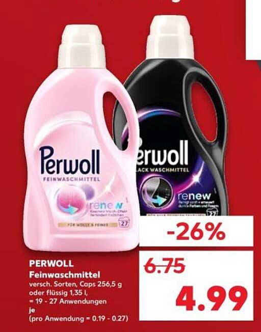 PERWOLL Feinwaschmittel - Verschiedene Sorten