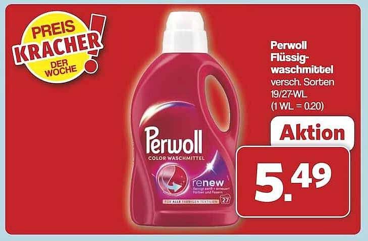 Perwoll Flüssigwaschmittel