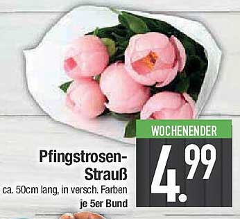 Pfingstrosen-Strauß
