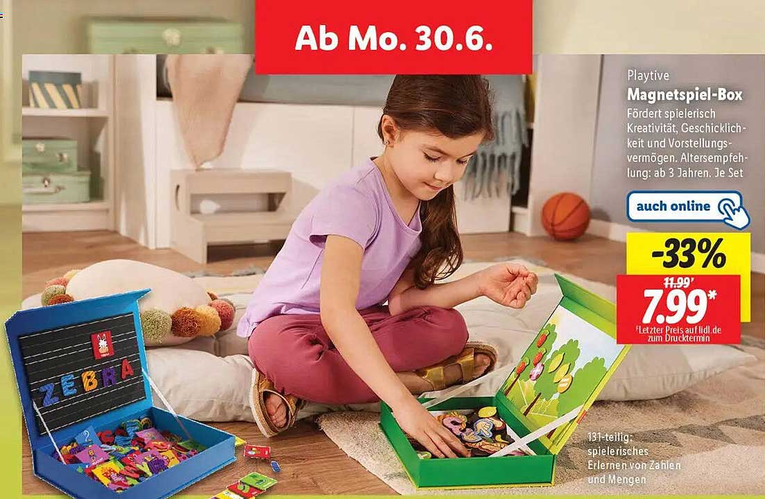 Playtive Magnetspiel-Box