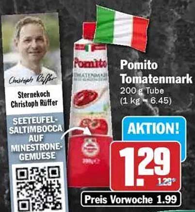 Pomito Tomatenmark 200 g Tube