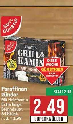 Premium Grill & Kamin Anzünder