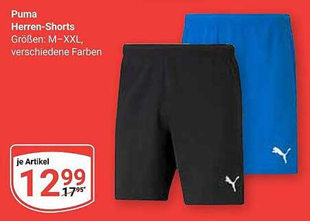 Puma Herren-Shorts in verschiedenen Farben – ideal für Freizeit und Sport