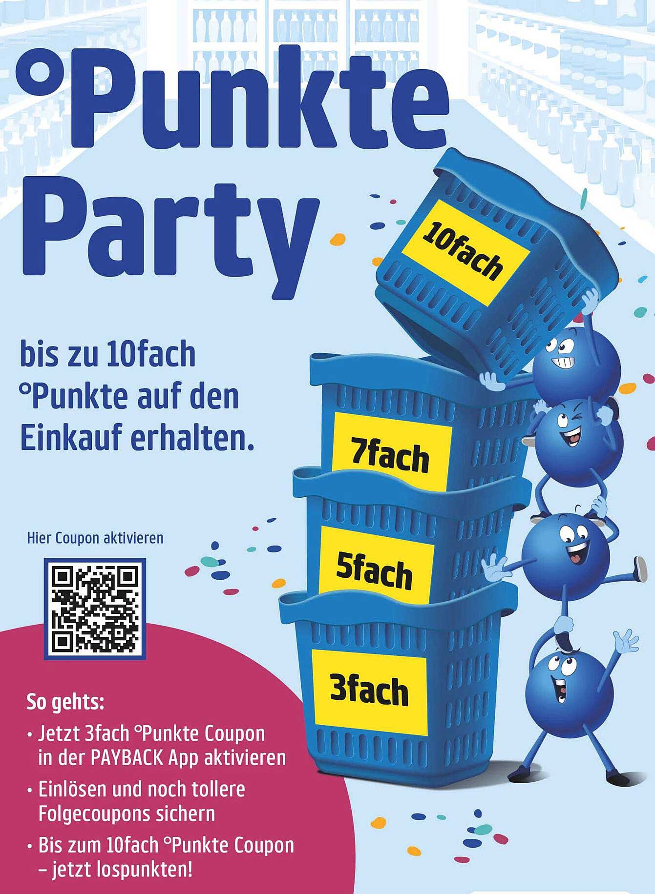 °Punkte Party – bis zu 10fach Punkte auf deinen Einkauf