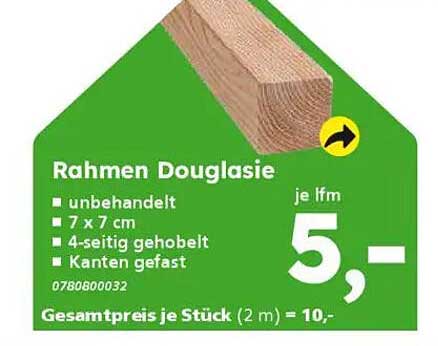 Rahmen Douglasie