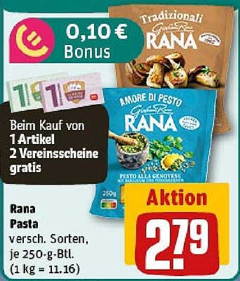 Rana Pasta 250 g - verschiedene Sorten