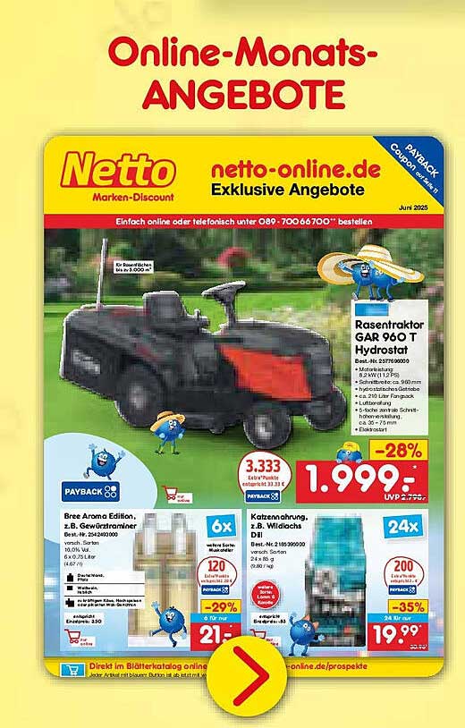 Rasentraktor GAR 960 T Hydrostat