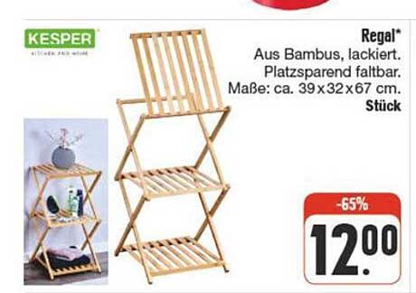 Regal aus Bambus – Platzsparend und stylish