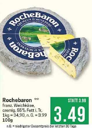 Rochebaron - Französischer Weichkäse