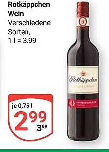 Rotkäppchen Wein - Verschiedene Sorten, 0,75 l