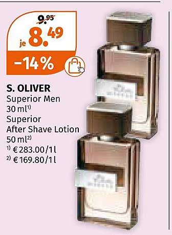 S. OLIVER Superior Men After Shave Lotion 50 ml