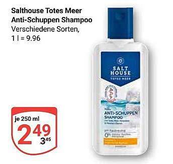 Salthouse Totes Meer Anti-Schuppen Shampoo - Verschiedene Sorten