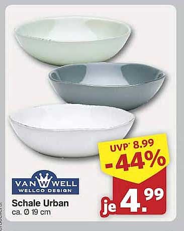 Schale Urban von Van Well – jetzt zum Sonderpreis!