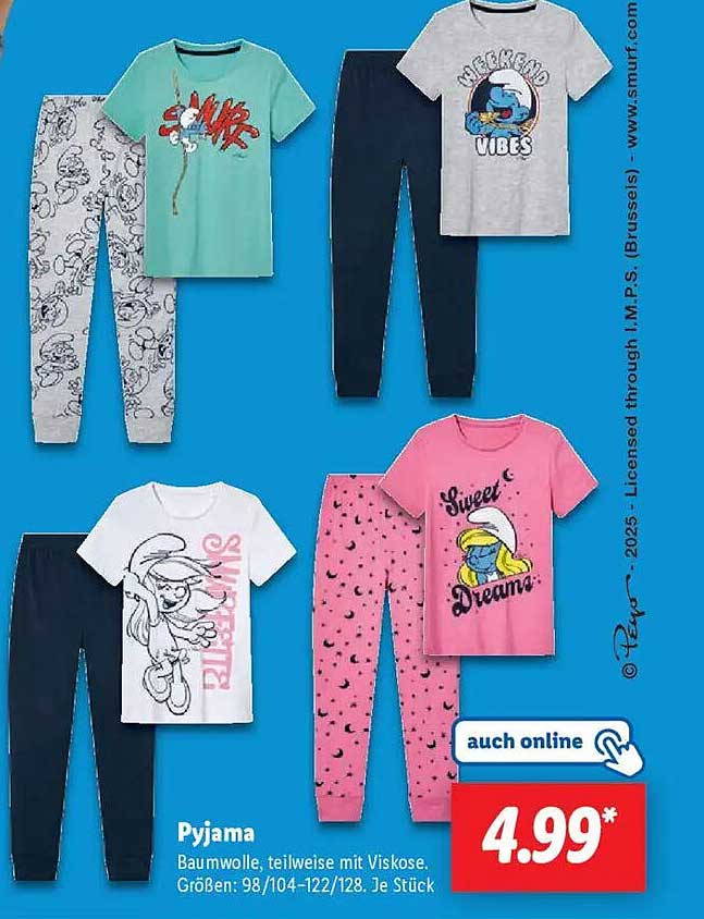 Schlüpfe in die Welt der Träume mit den neuen Pyjamas