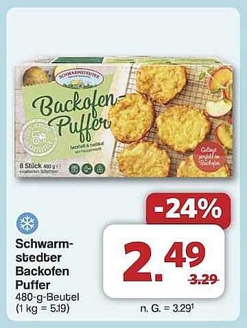 Schwarmstedter Backofen Puffer 480-g-Beutel