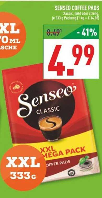 Senseo Coffee Pads Classic, 333 g