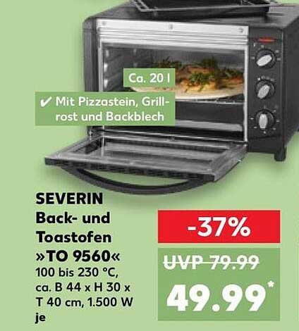 SEVERIN Back- und Toastofen »TO 9560«