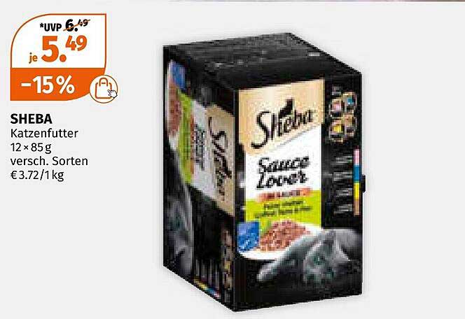 SHEBA Katzenfutter 12 x 85 g, verschiedene Sorten