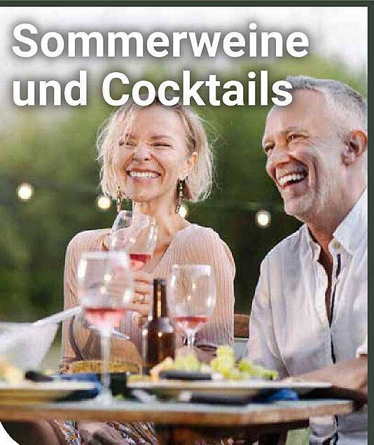 Sommerweine und Cocktails