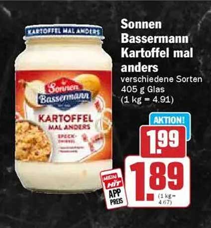 Sonnen Bassermann Kartoffel mal anders 405 g