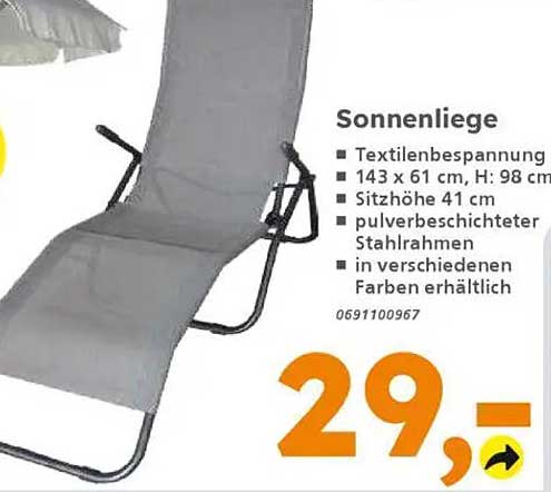 Sonnenliege