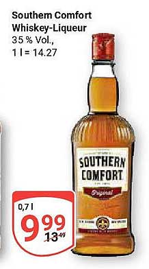 Southern Comfort Whiskey-Liqueur 0,7l