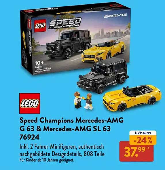 Speed Champions Mercedes-AMG G 63 & Mercedes-AMG SL 63 76924