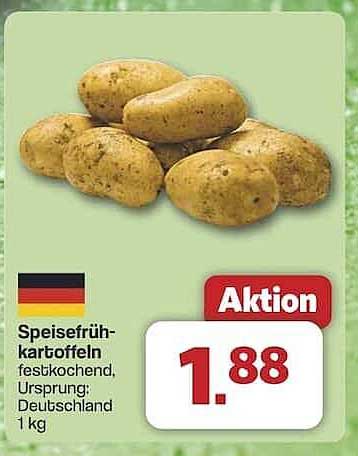Speisefrühkartoffeln festkochend, Herkunft: Deutschland (1 kg)