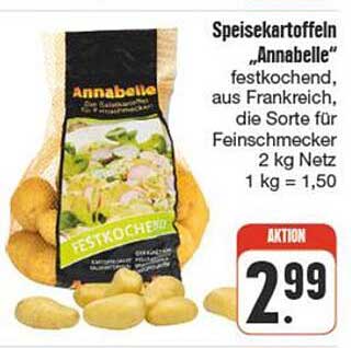 Speisekartoffeln „Annabelle“