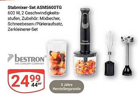 Stabmixer-Set ASMS600TG