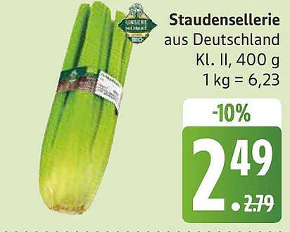 Staudensellerie aus Deutschland - 400 g für nur 2,49 €