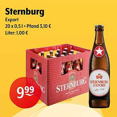 Sternburg Export 20 x 0,5 l