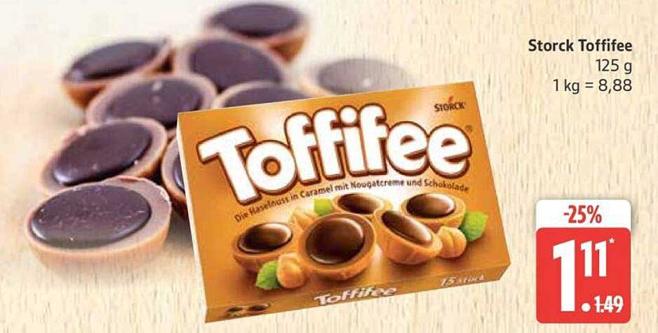 Storck Toffifee 125 g - Jetzt nur 1,11 €!