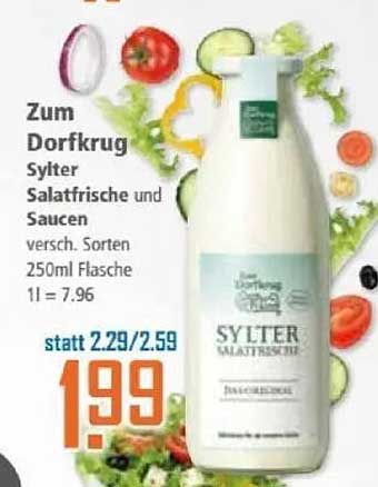 Sylter Salatfrische und Saucen 250ml Flasche