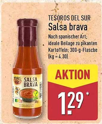 TESOROS DEL SUR Salsa brava 300 g