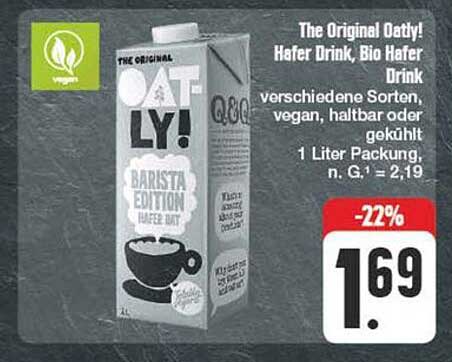 The Original Oatly! Hafer Drink, Bio Hafer Drink