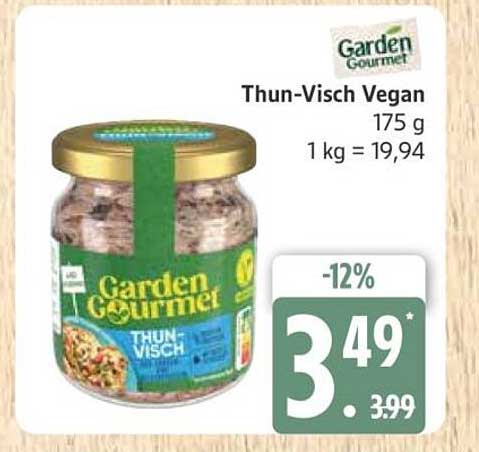 Thun-Visch Vegan von Garden Gourmet, 175 g