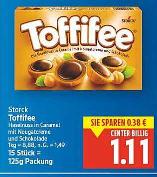 Toffifee - Haselnüsse in Karamell mit Nougatcreme und Schokolade