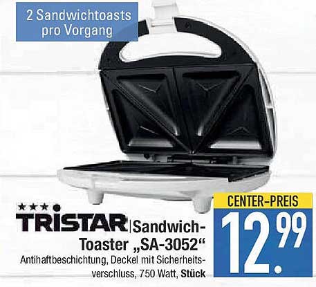 Tristar Sandwich-Toaster „SA-3052“