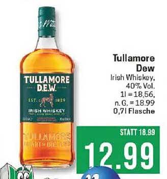 Tullamore Dew Irish Whiskey 0,7l