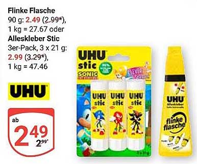UHU Flinke Flasche – Der flexible Meisterkleber
