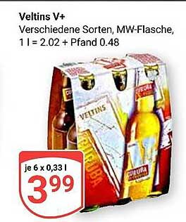 Veltins V+ – 6er Pack verschiedene Sorten