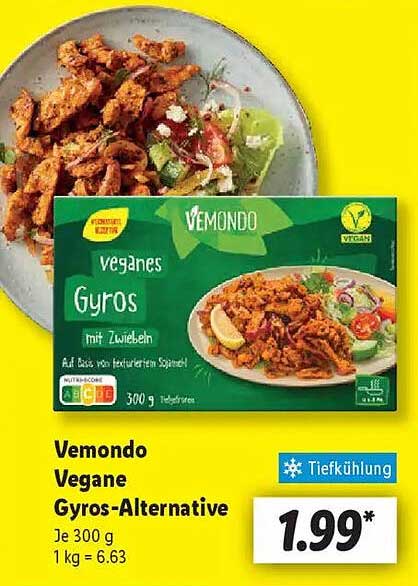 Vemondo Vegane Gyros-Alternative