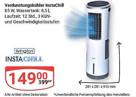 Verdunstungskühler InstaChill